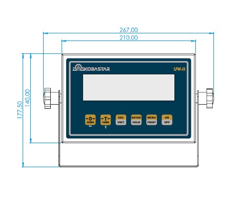 UWII SS KOBASTAR WEIGHING INDICATOR - Image 3